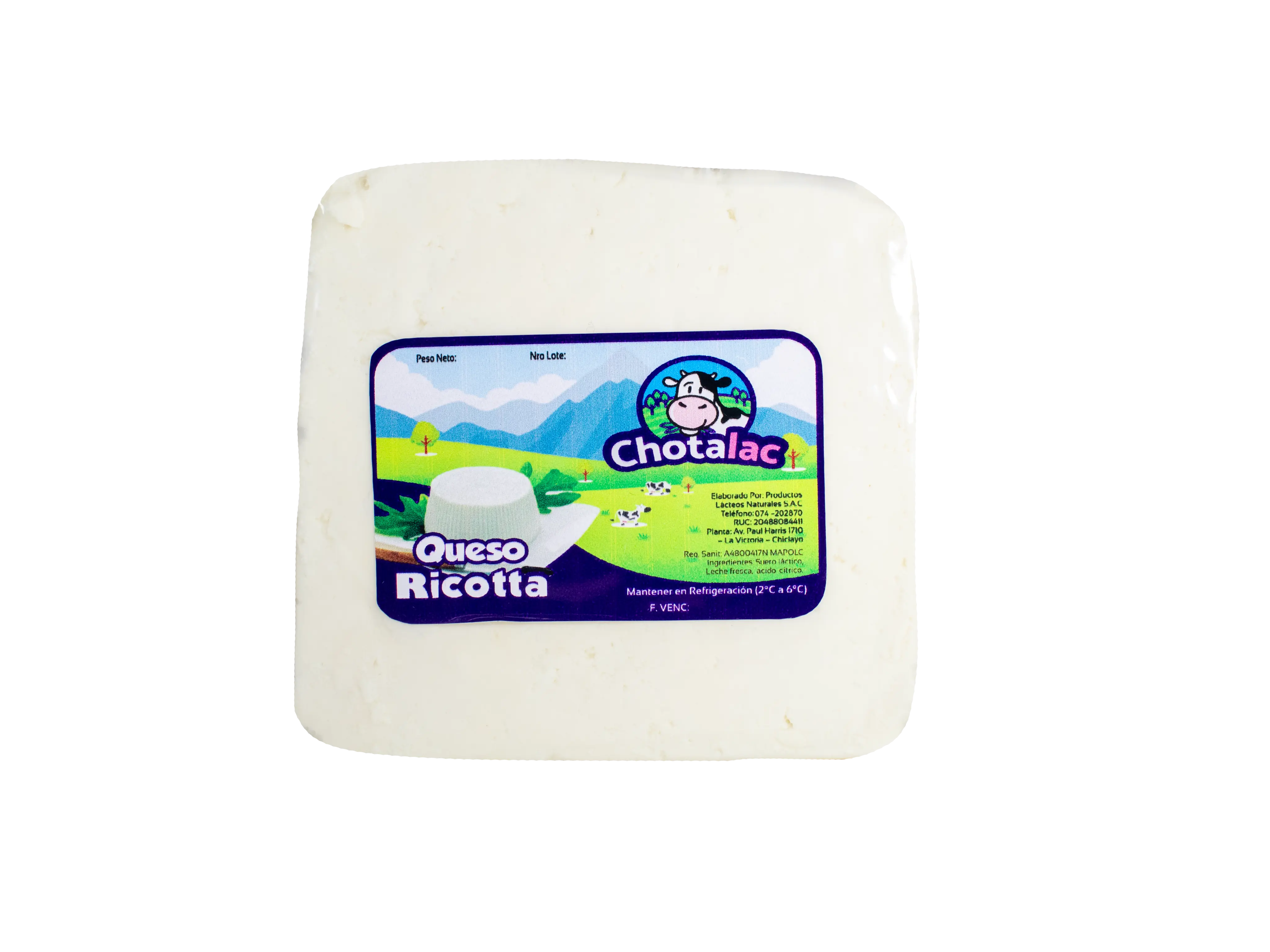 Queso Ricotta 250 gr